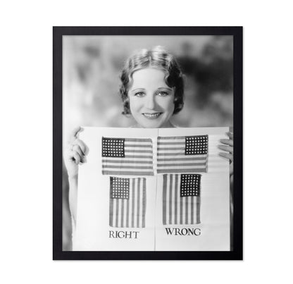 Flag Display Guide 1930s