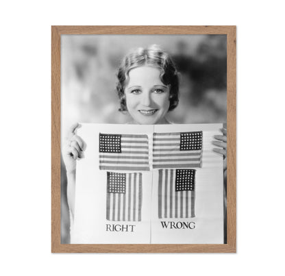 Flag Display Guide 1930s
