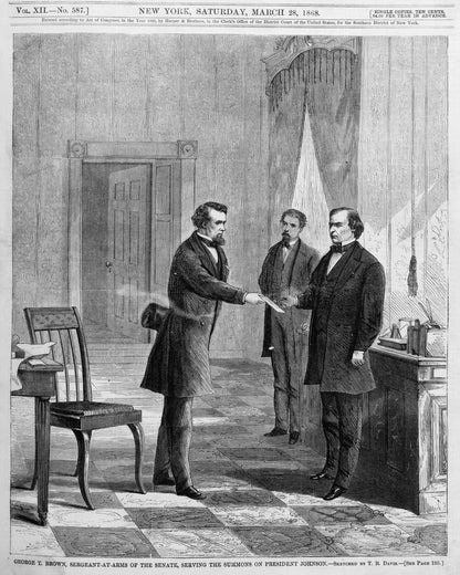 Andrew Johnson 1868