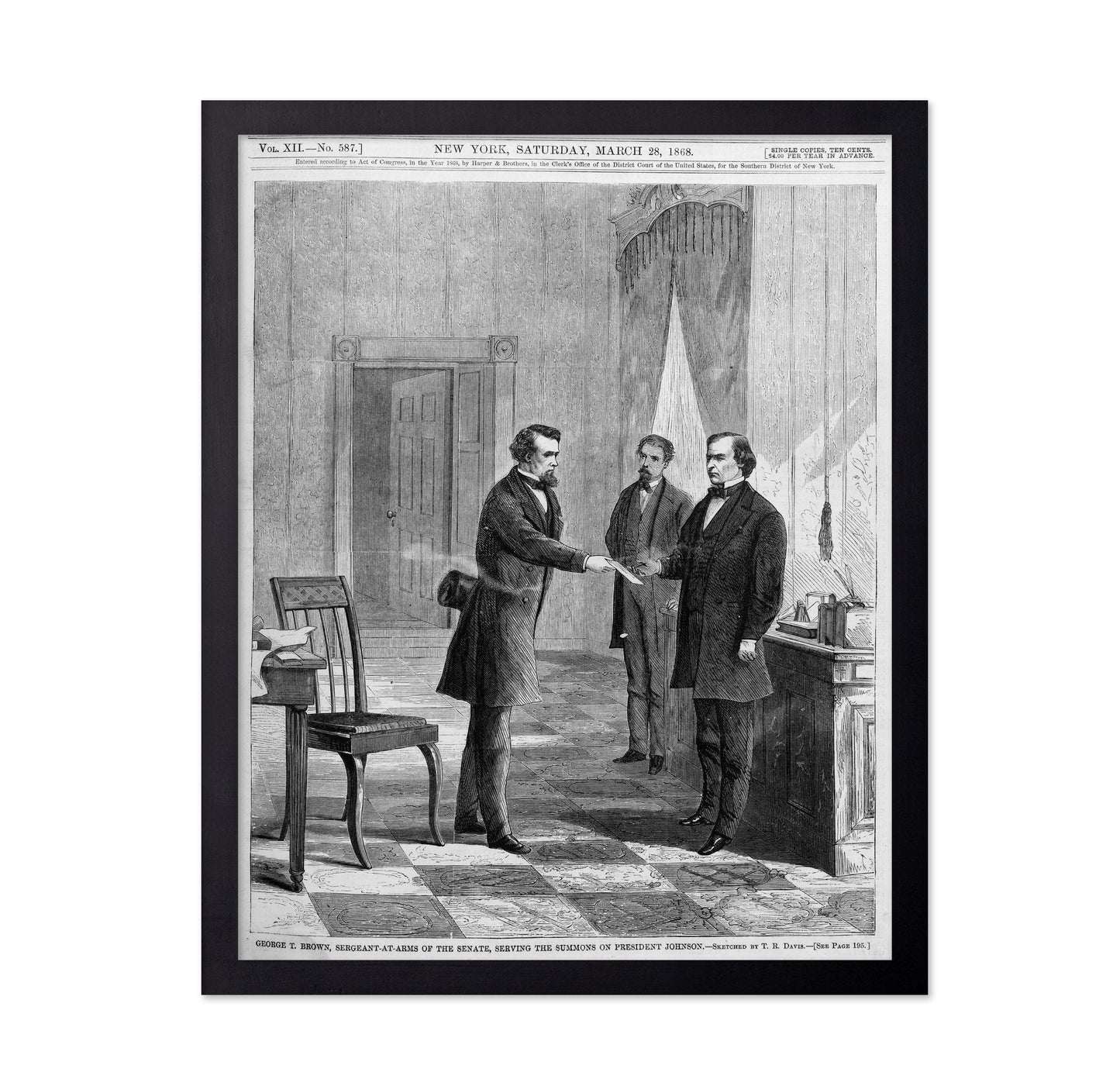 Andrew Johnson 1868