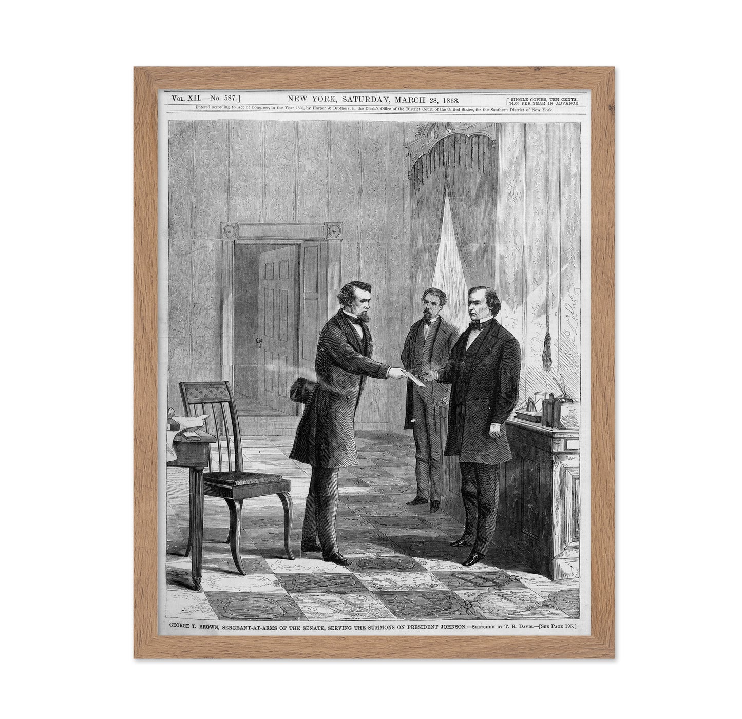 Andrew Johnson 1868