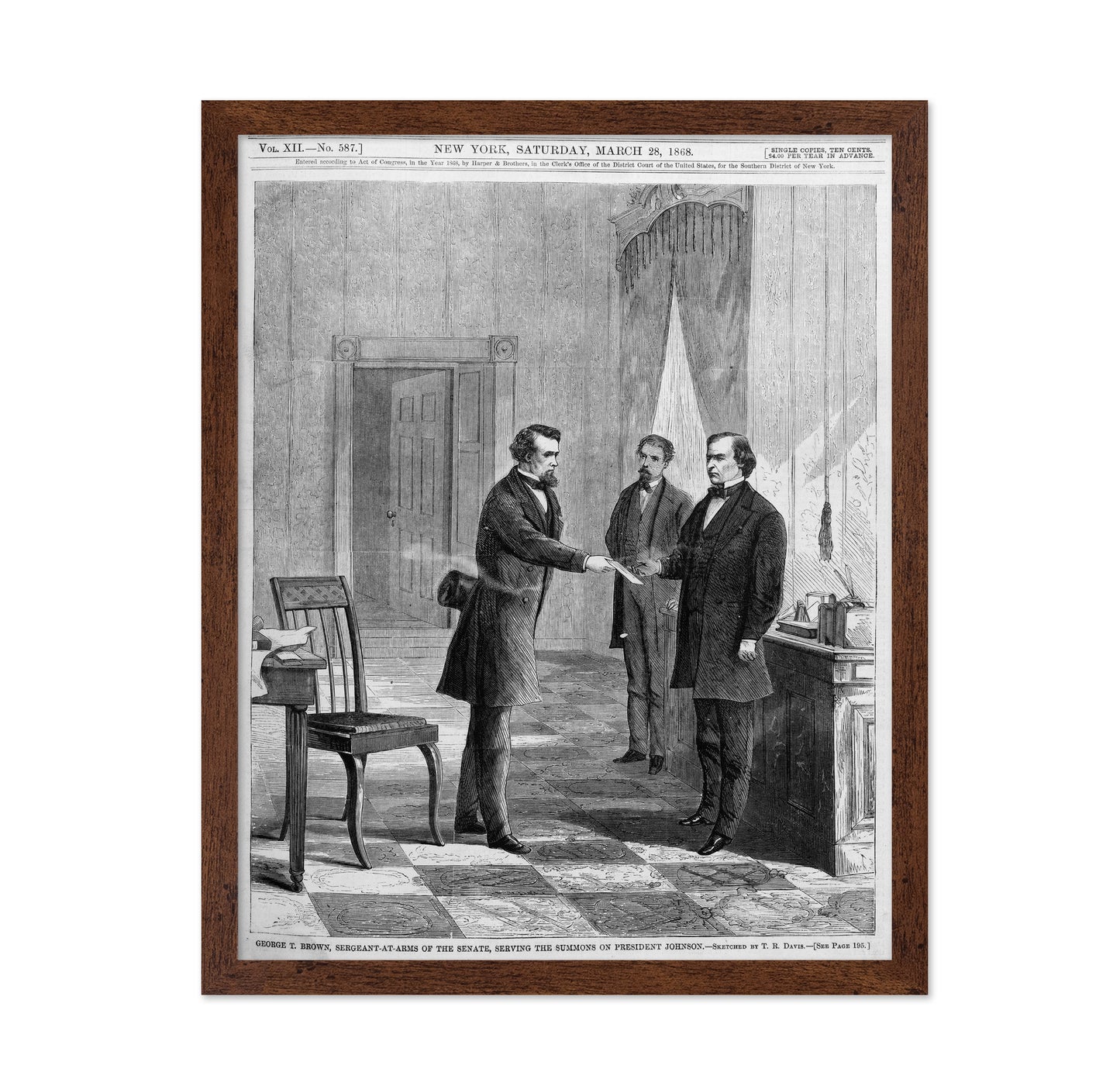 Andrew Johnson 1868