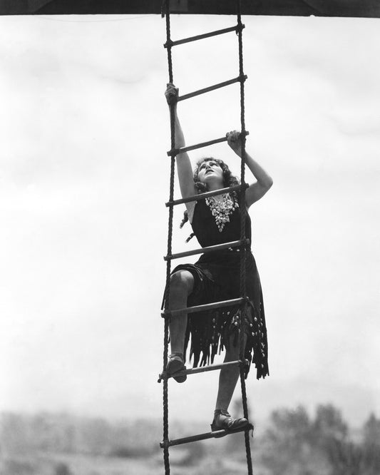 Woman Climbing 1920s