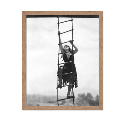 Woman Climbing 1920s