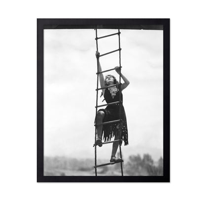 Woman Climbing 1920s