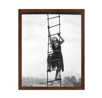 Woman Climbing 1920s