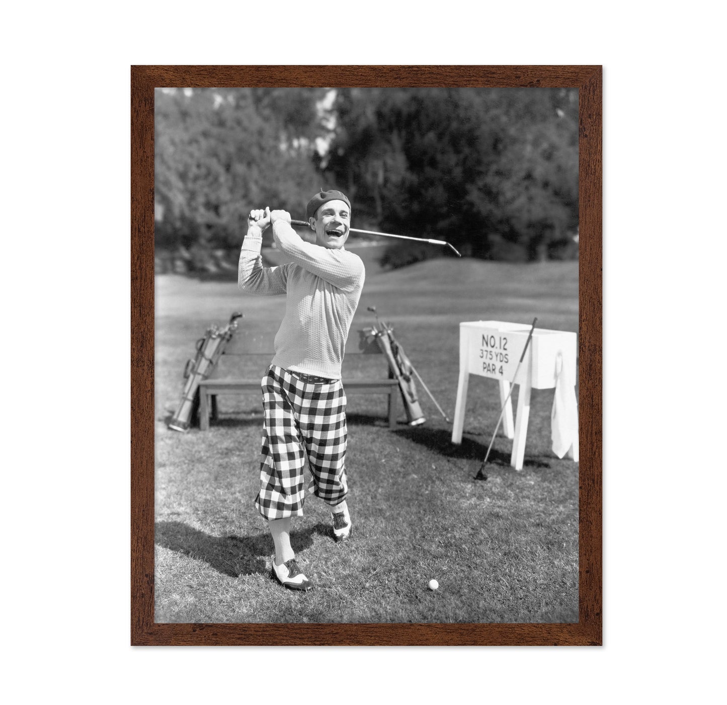 Vintage Golf Scene 1930s