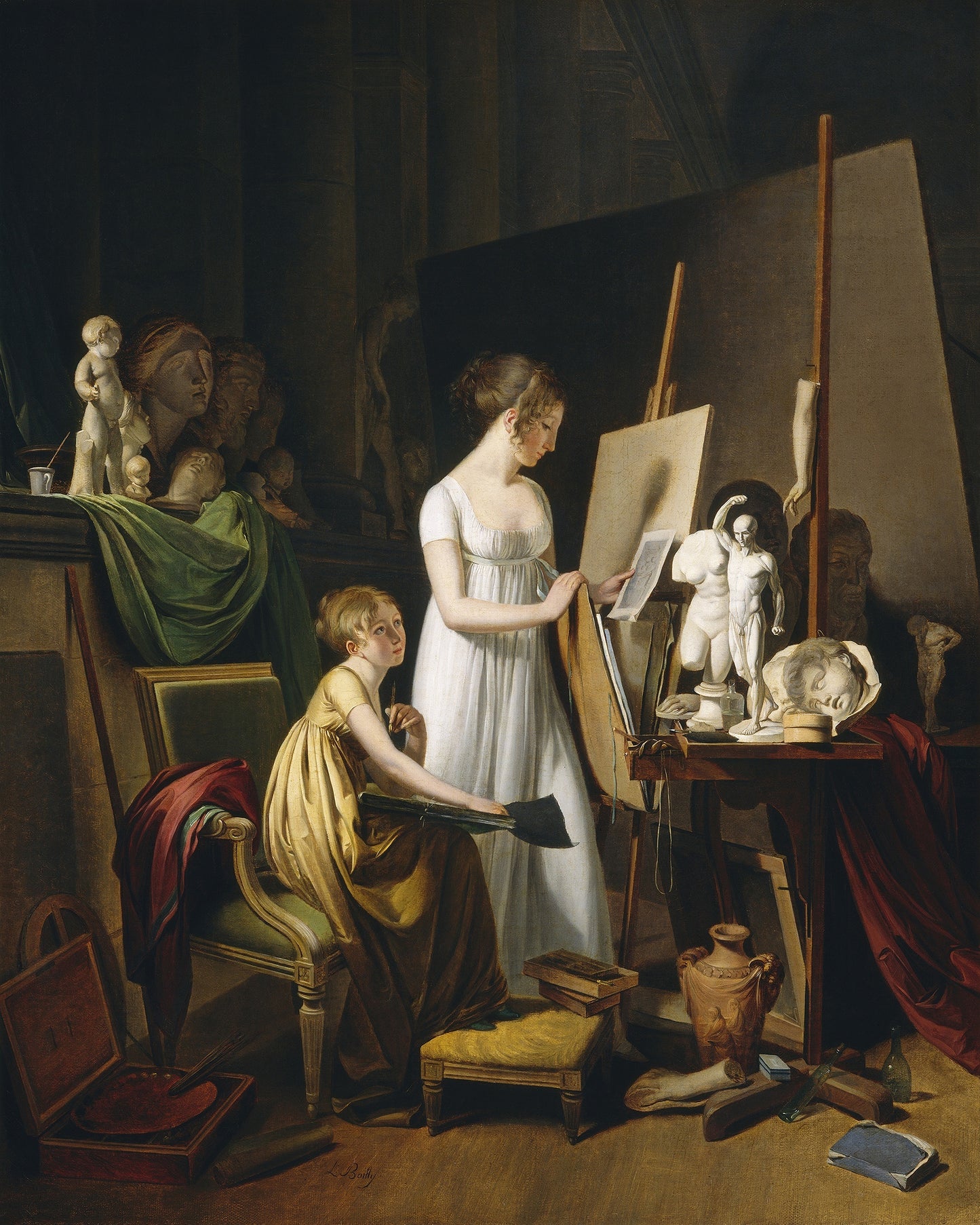 A Painter's Studio 1800