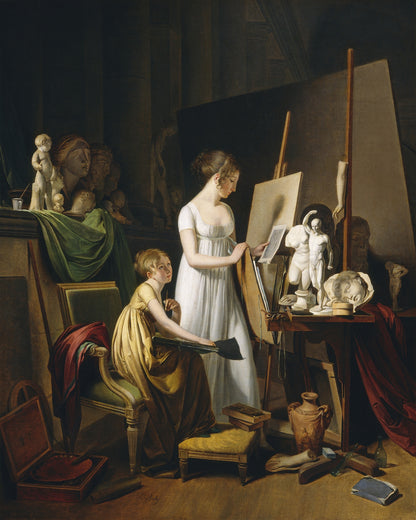 A Painter's Studio 1800