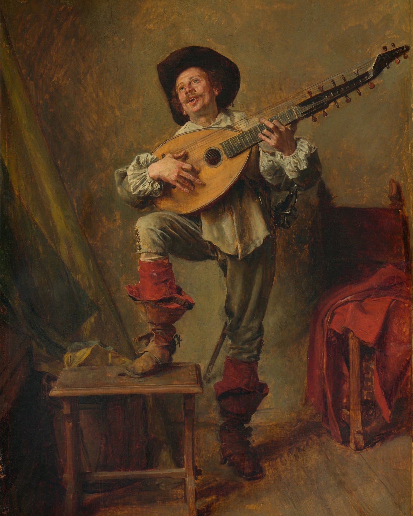 Soldier Theorbo 1865