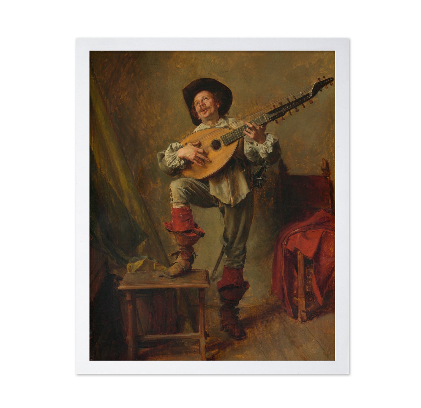 Soldier Theorbo 1865