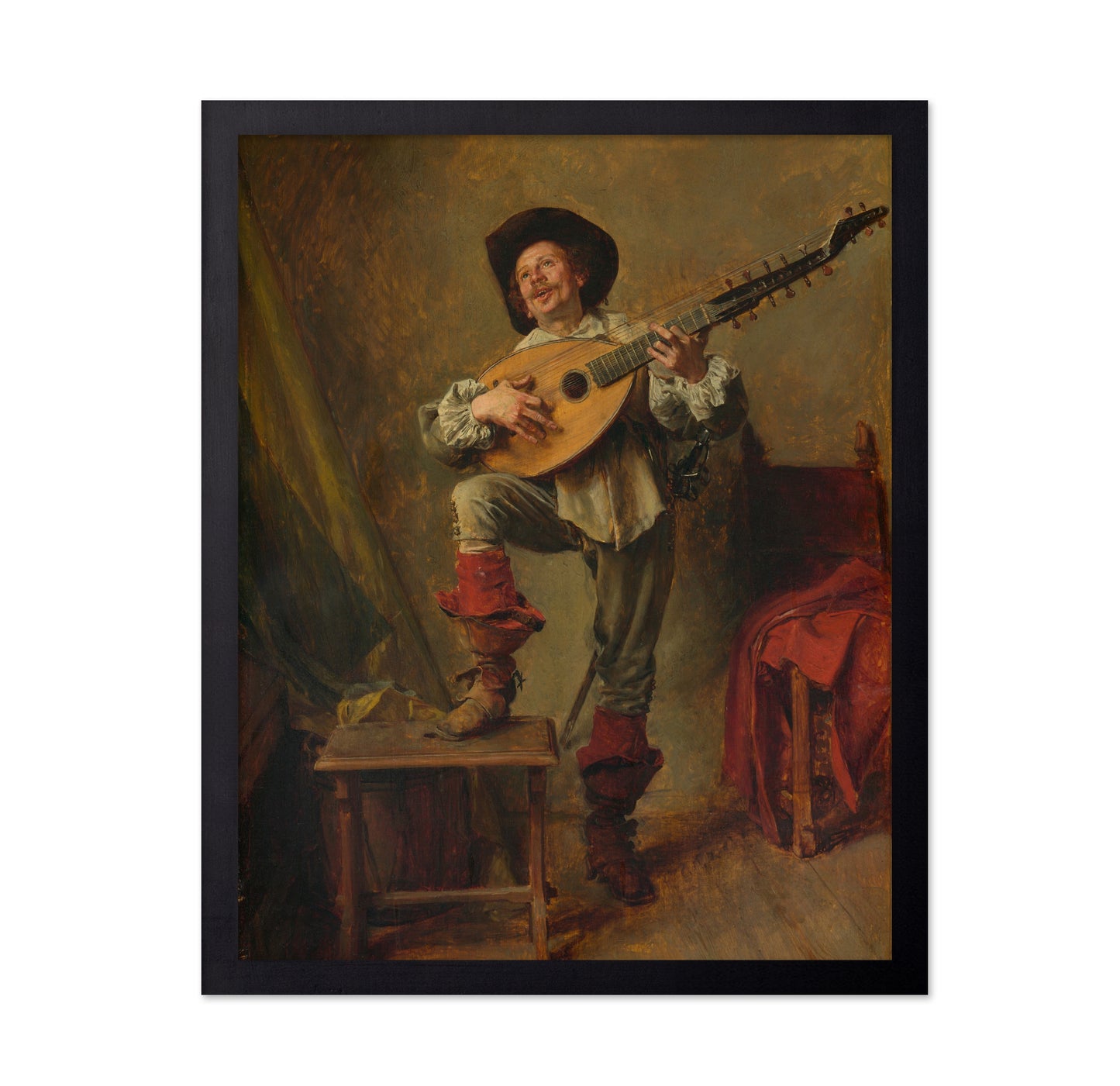 Soldier Theorbo 1865