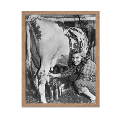 Milking Time 1940s