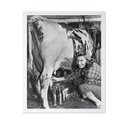 Milking Time 1940s
