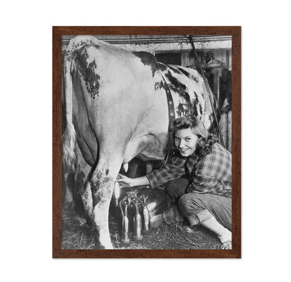 Milking Time 1940s