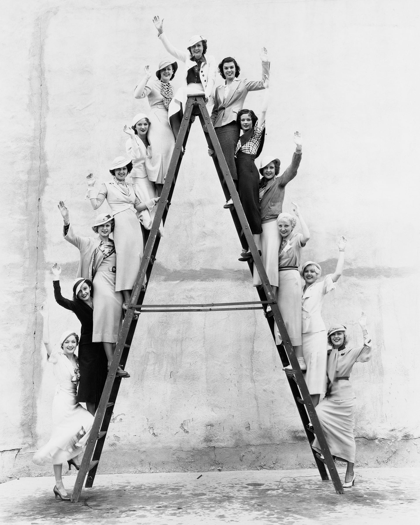 Ladder Ladies 1935