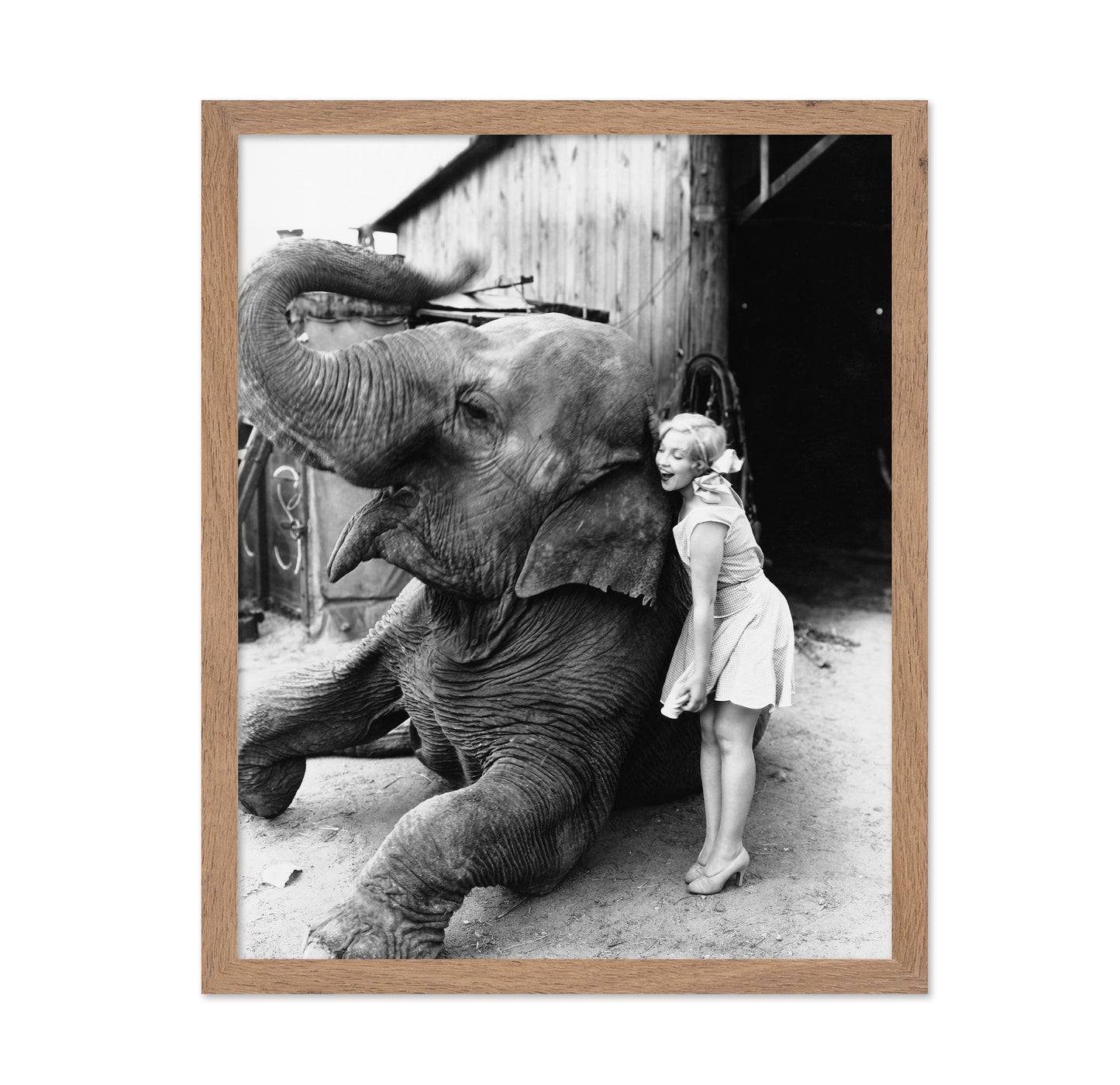 Elephant Hug 1940s