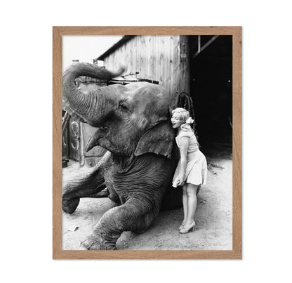 Elephant Hug 1940s