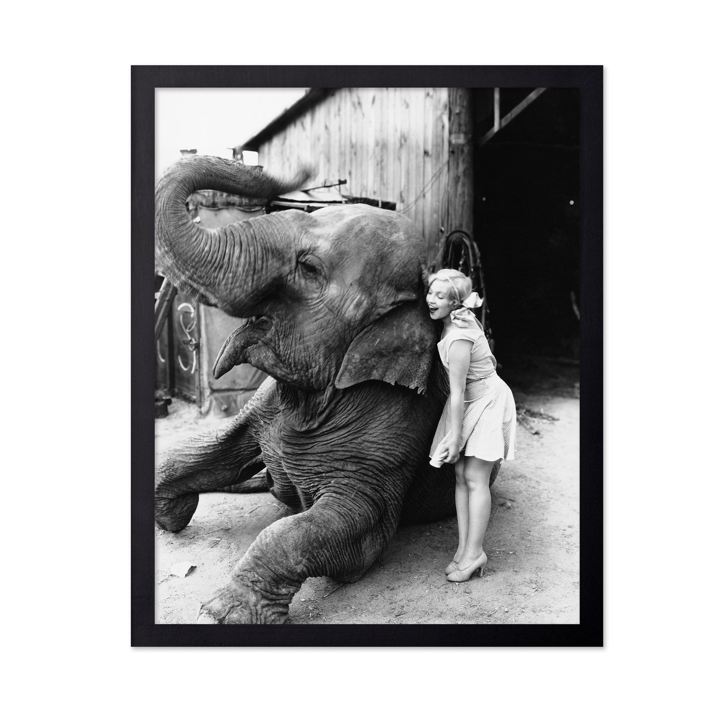 Elephant Hug 1940s