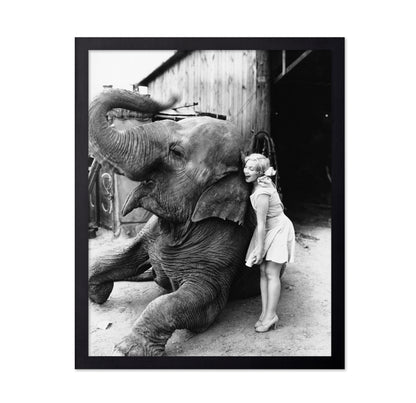 Elephant Hug 1940s