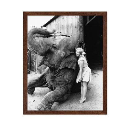 Elephant Hug 1940s