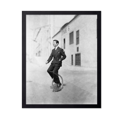 Unicycle Rider 1930s