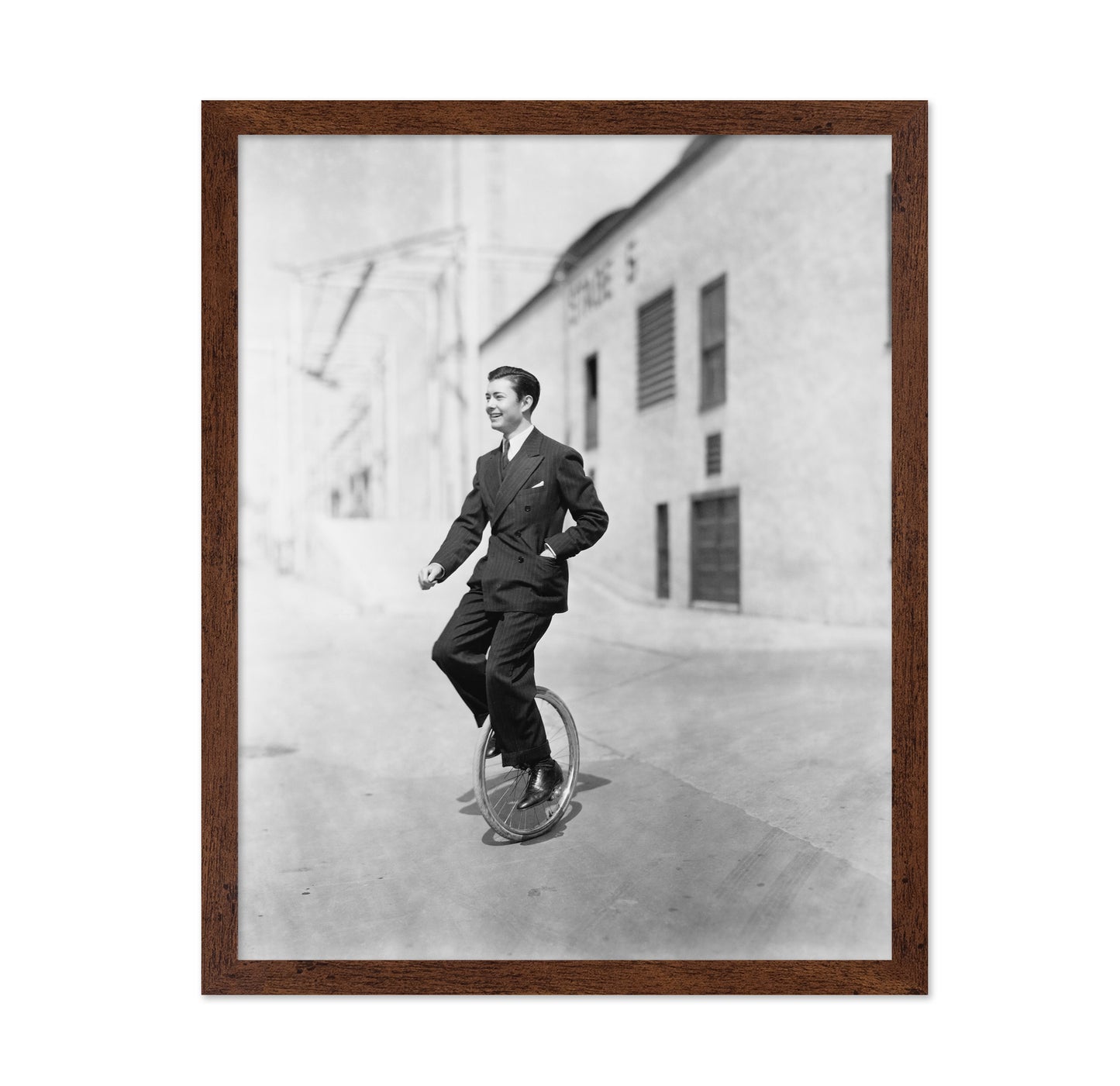 Unicycle Rider 1930s