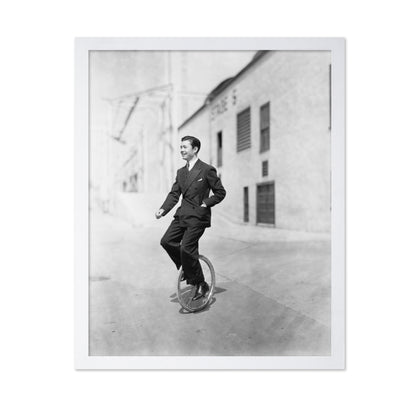 Unicycle Rider 1930s