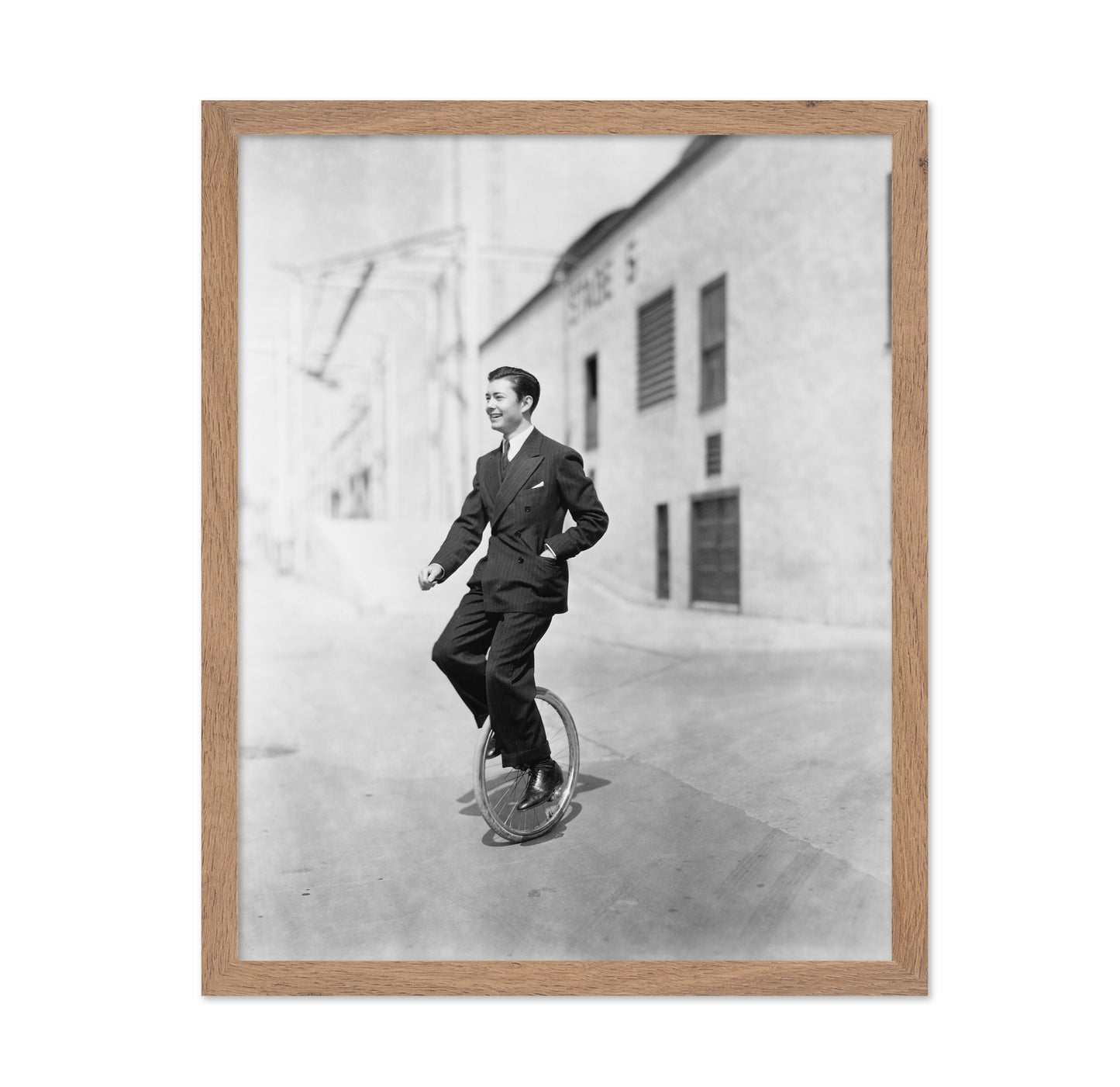 Unicycle Rider 1930s