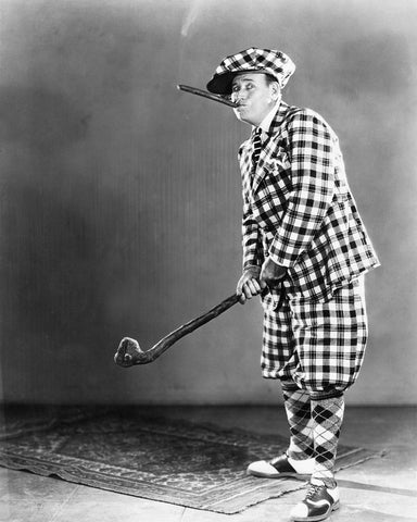 Checkered Golfer 1930s