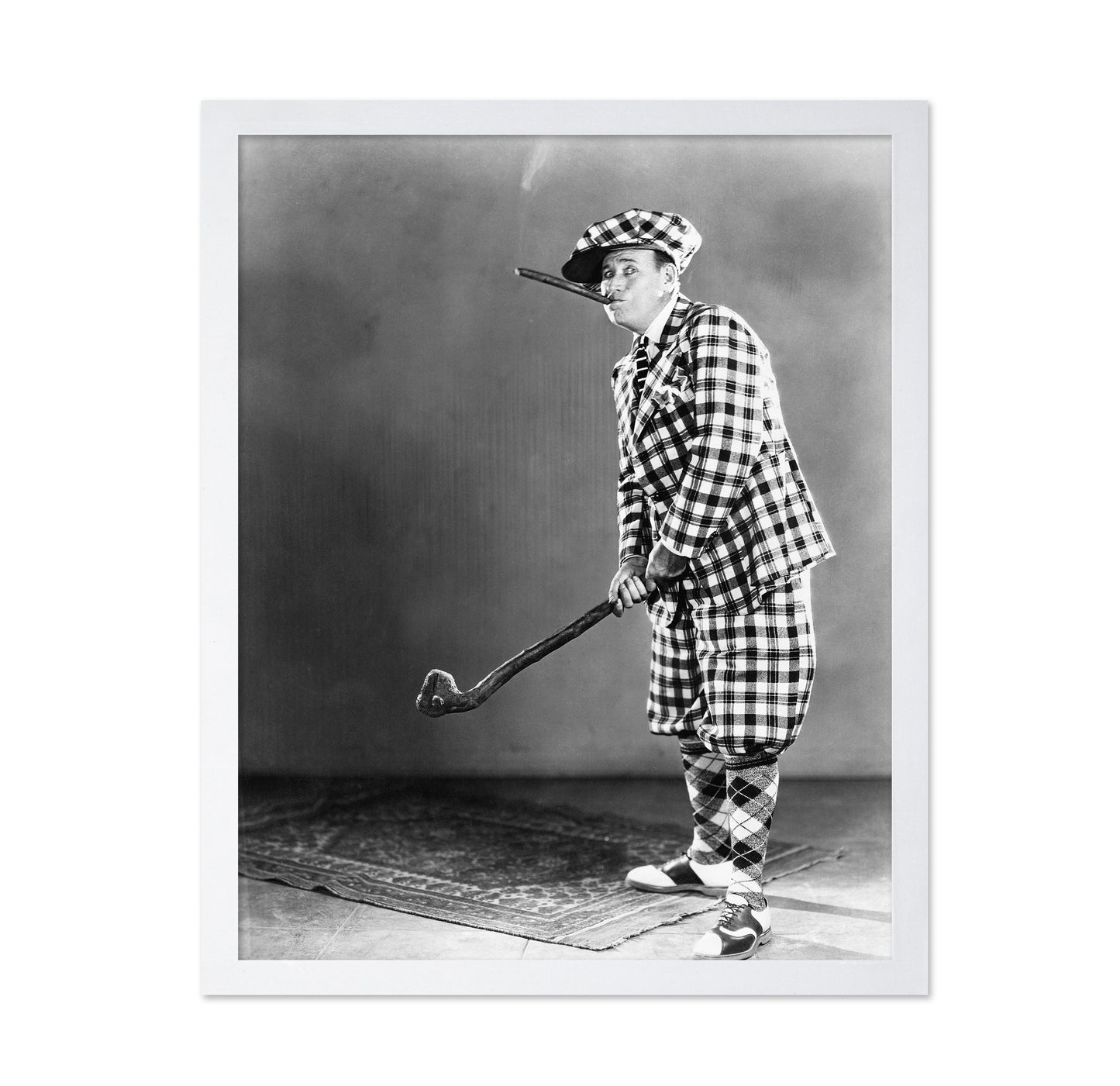 Checkered Golfer 1930s