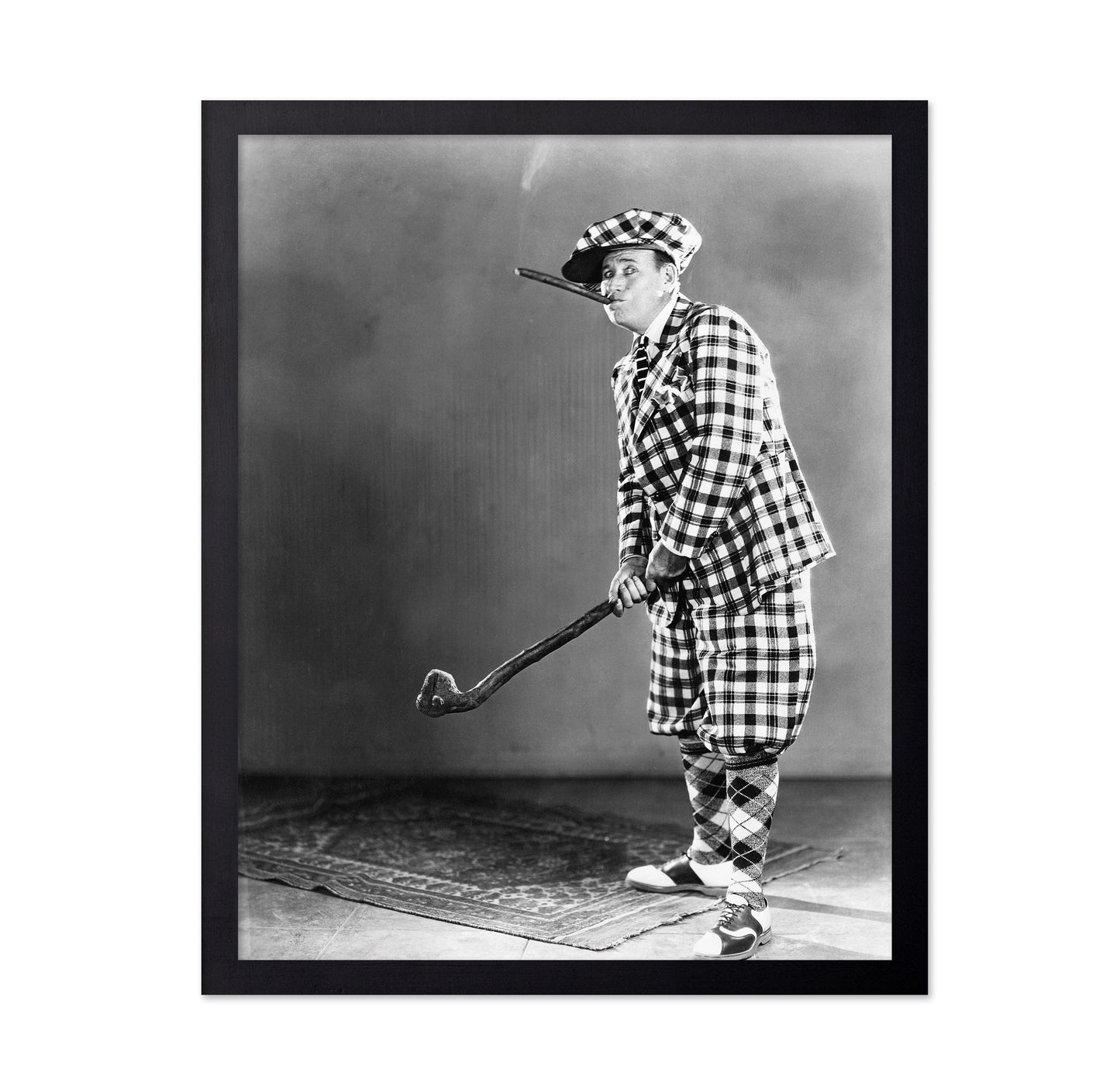Checkered Golfer 1930s