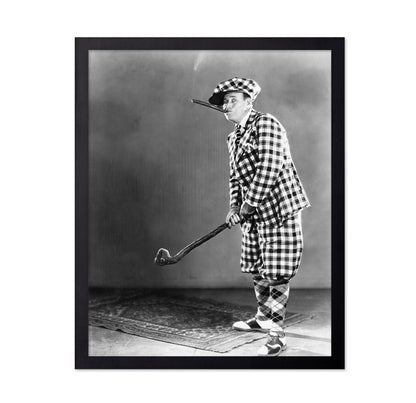 Checkered Golfer 1930s