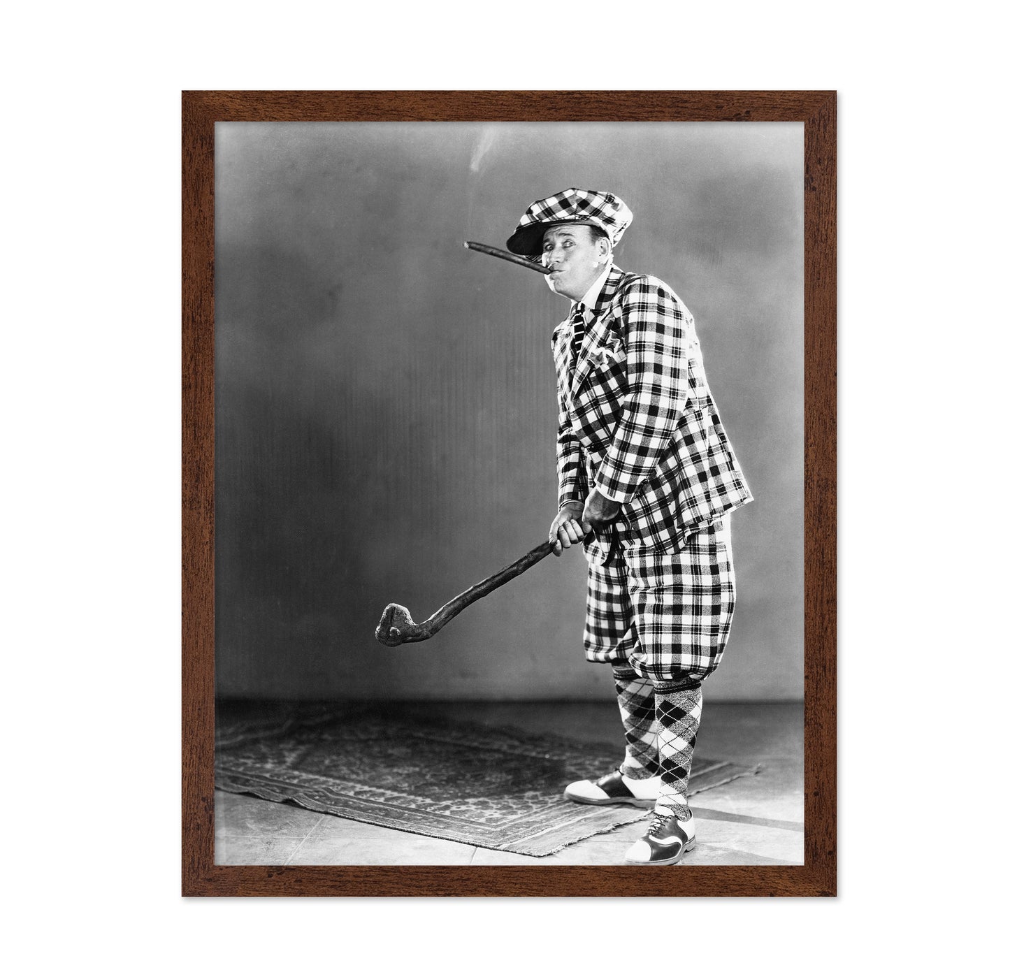 Checkered Golfer 1930s