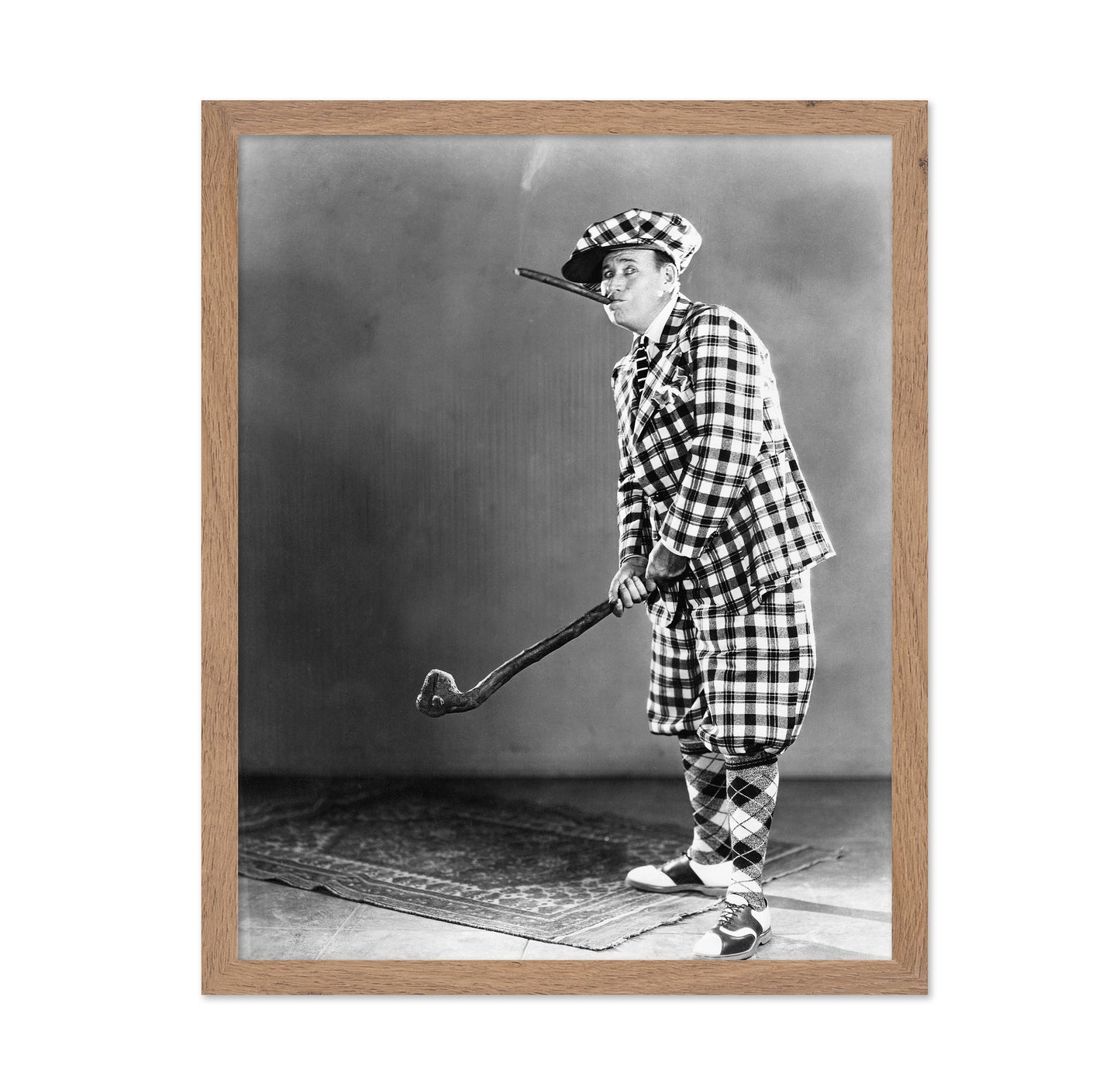 Checkered Golfer 1930s