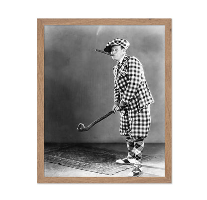 Checkered Golfer 1930s