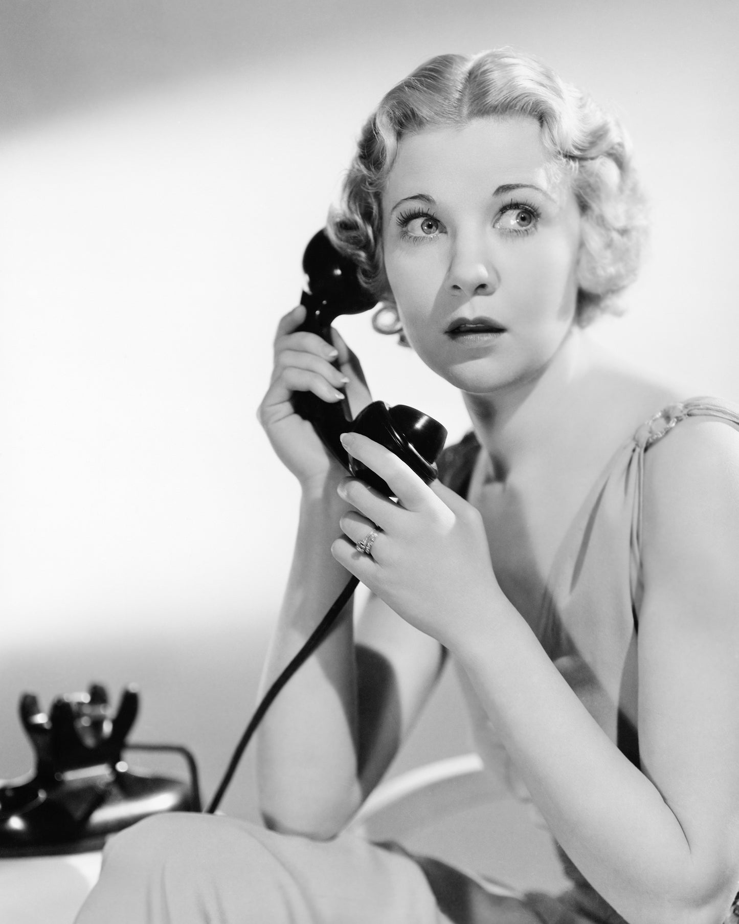 Telephone Woman 1930s