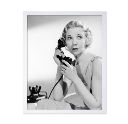 Telephone Woman 1930s