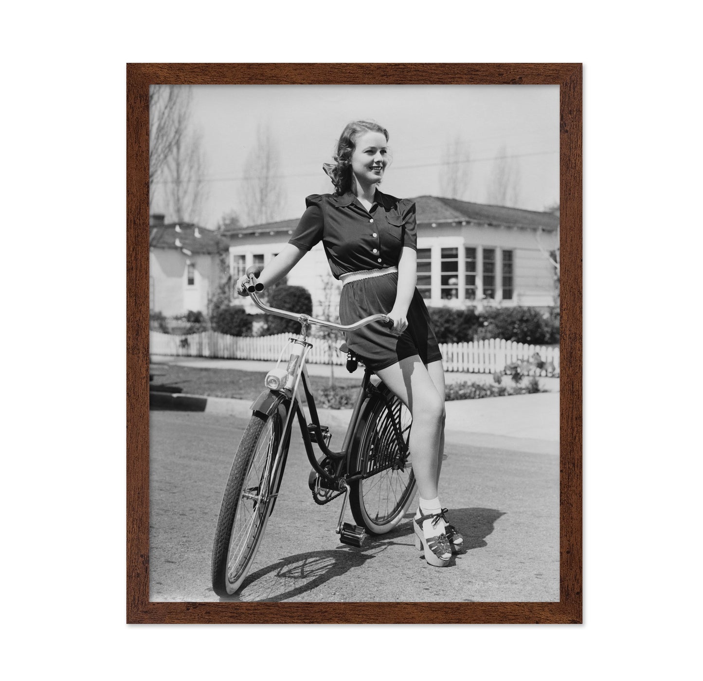Woman Bicycle 1940