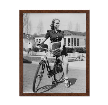 Woman Bicycle 1940