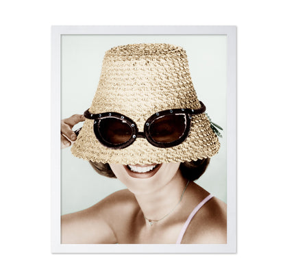 Straw Hat Fashion 1960