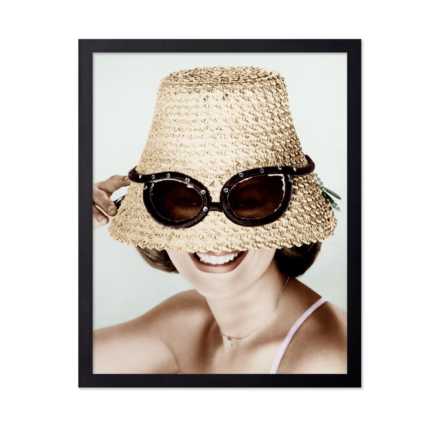 Straw Hat Fashion 1960