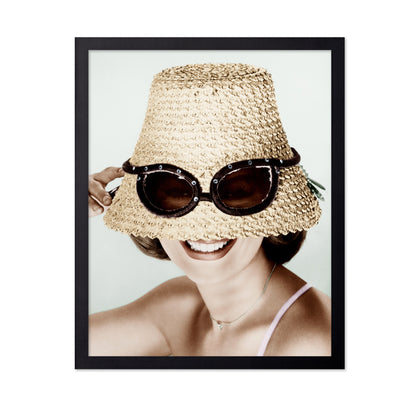 Straw Hat Fashion 1960