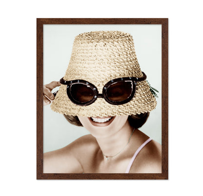 Straw Hat Fashion 1960