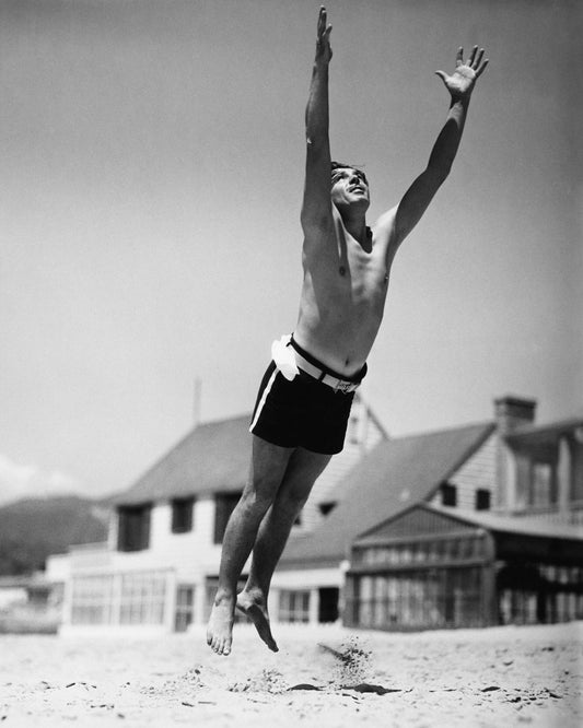 Jumping Man Midair 1930