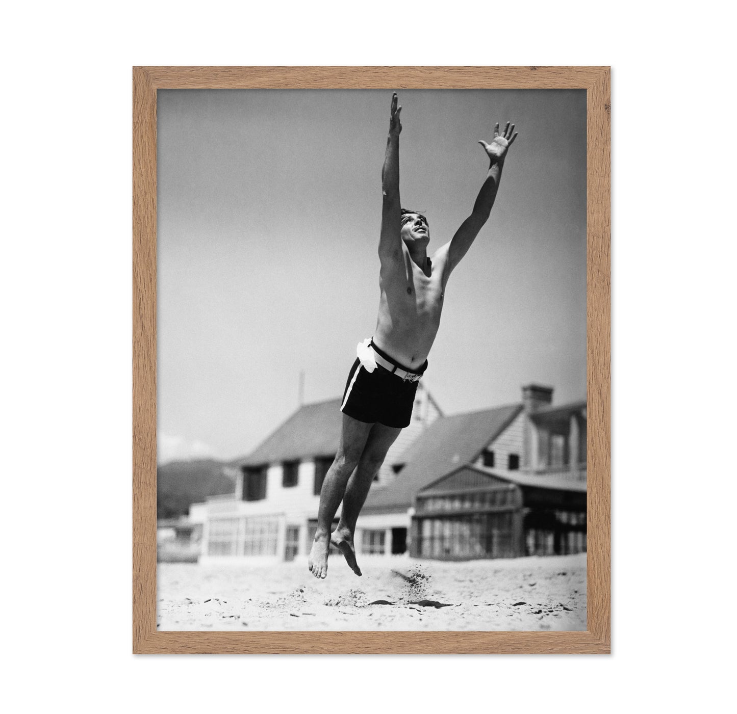 Jumping Man Midair 1930