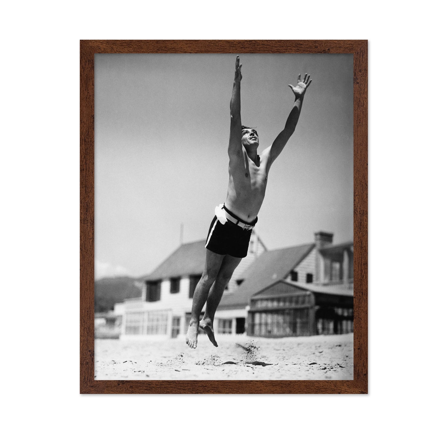Jumping Man Midair 1930