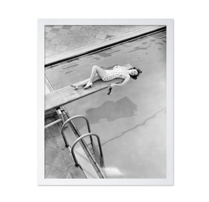 Poolside Diving Board 1940s