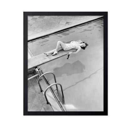 Poolside Diving Board 1940s