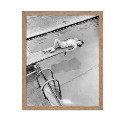 Poolside Diving Board 1940s